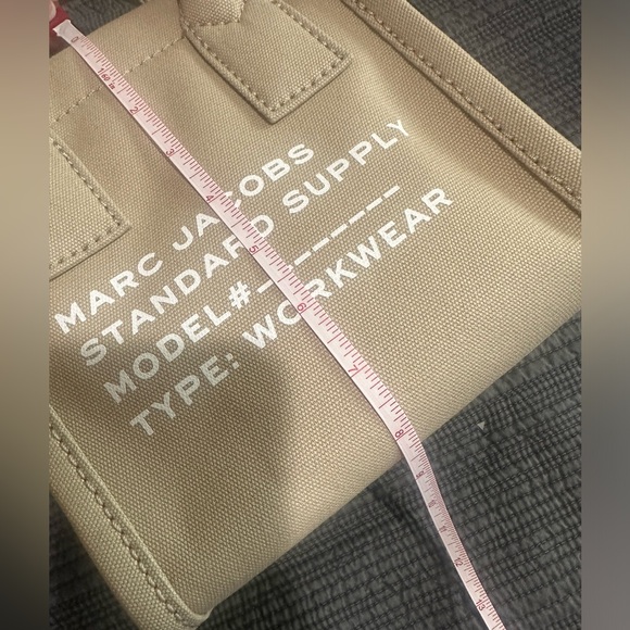 Marc Jacobs || NWT || Workwear Small Canvas Tote w/ Strap - Picture 8 of 14